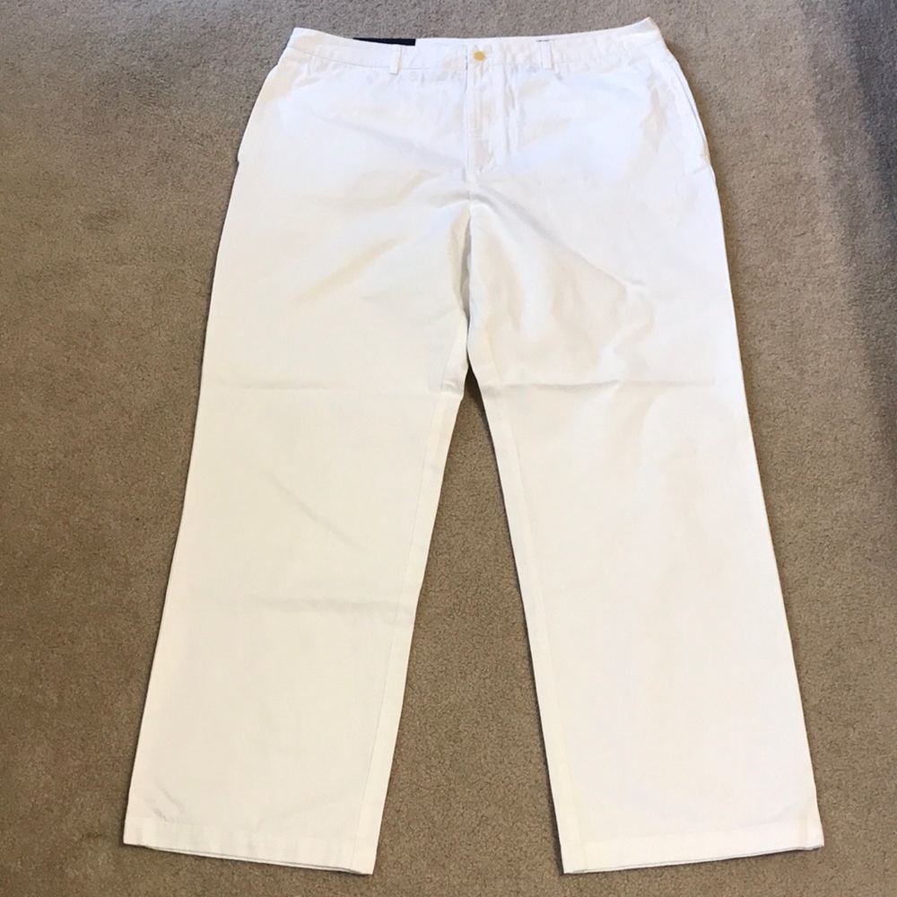 New Mens Vineyard Vines Club Pants White 40x32